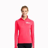 Sport-Tek® Sport-Wick® Ladies Stretch 1/2-Zip Pullover