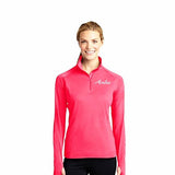 Sport-Tek® Sport-Wick® Ladies Stretch 1/2-Zip Pullover